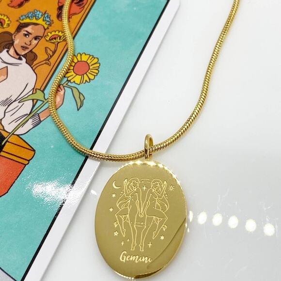 NEW Gemini Goddess Layering Necklace - Picture 8 of 14